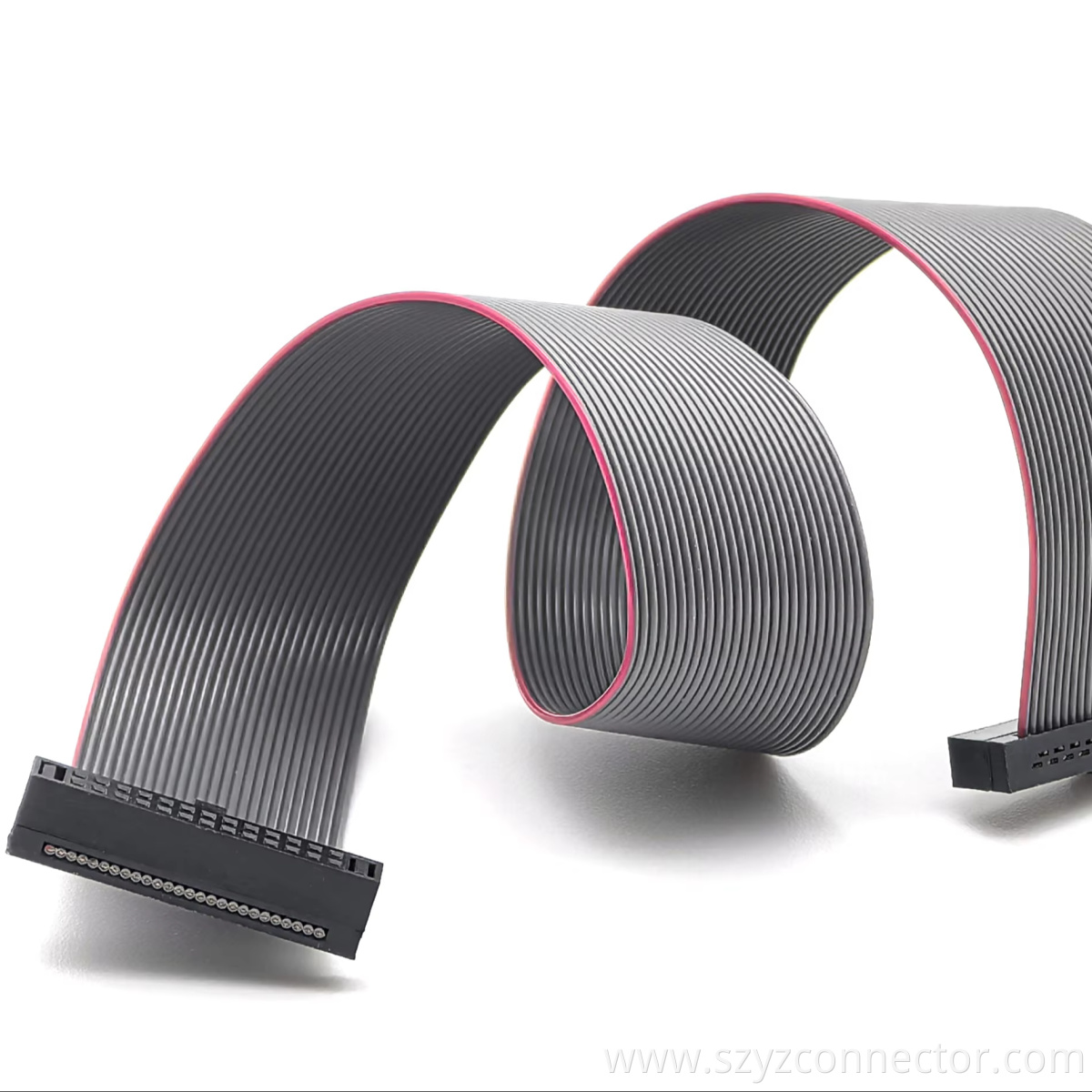 Flat Cable Connecting Wire Red Edge